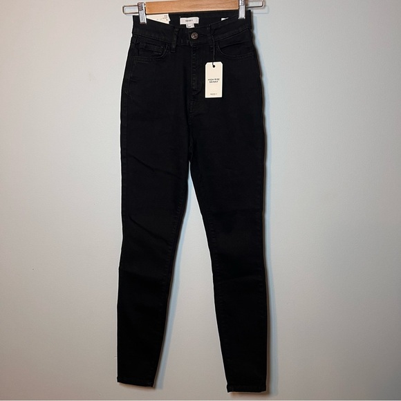 Forever21 High Rise Skinny Jeans Women’s Size S Black Denim NWT! - Picture 1 of 5